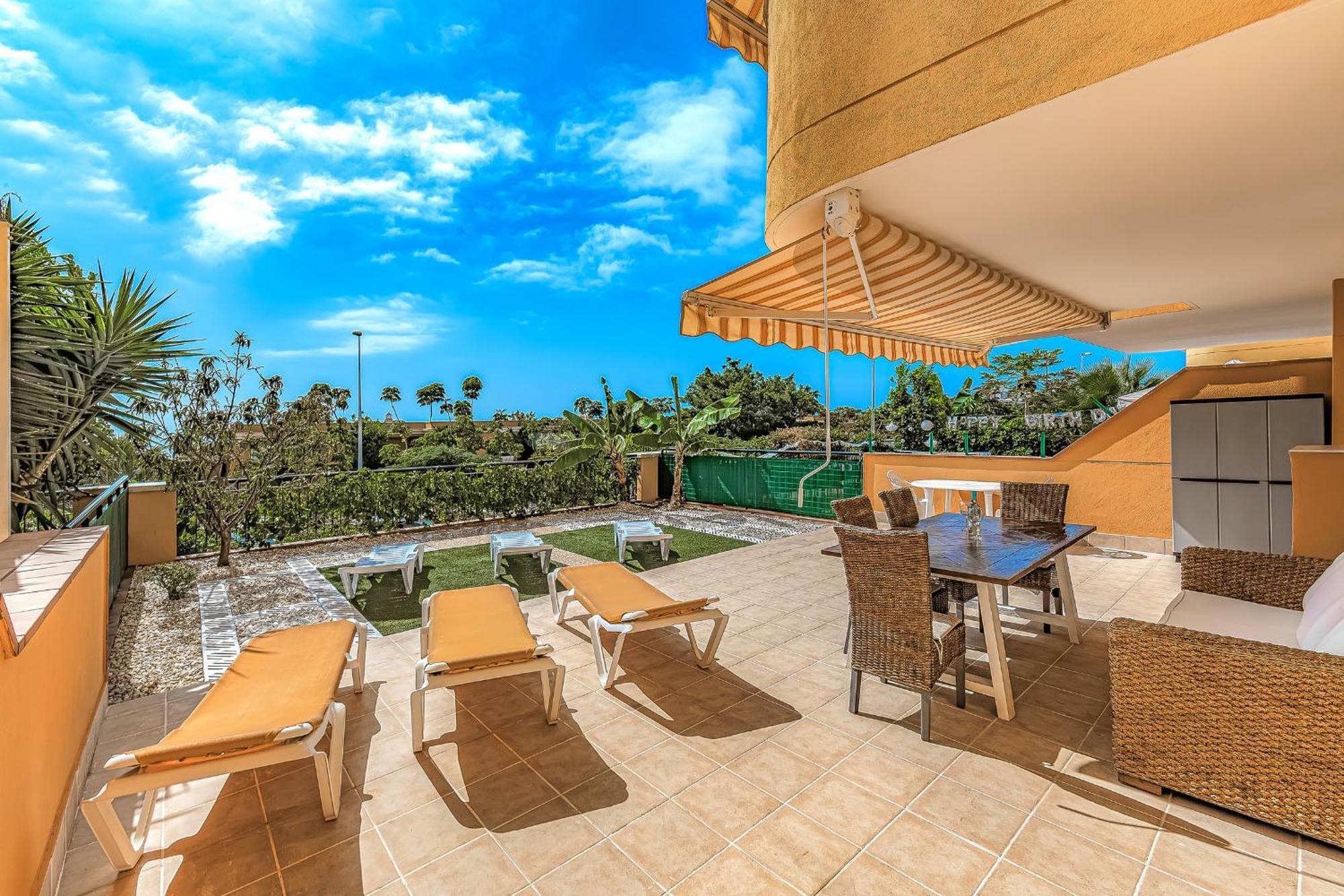 Ocean View Family Apartment In Playa La Arena Puerto de Santiago  Exterior foto